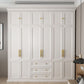 Solid Wood Wardrobe Armoire with Shelves French Country Wardrobe Cabinet Clearhalo 'Armoires & Wardrobes' 'armoires_wardrobes' 'Bedroom Furniture' 'furn' 'furn_armoires_wardrobes' 'Furniture' 1200x1200_83a1b1e1-b4e3-4f97-952a-93bdea7ce595
