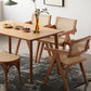 Modern Wood Kitchen and Dining Room Chair Open Back Dining Side Chair Clearhalo 'Dining Chairs' 'Dining Tables & Seating' 'dining_chair' 'furn' 'furn_dining_chair' 'Furniture' 'furniture_dining_chair' 'Kitchen & Dining Furniture' 1200x1200_83a2961d-8a1d-4505-b497-4c3a42235b61