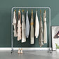 Industrial Style Coat Rack Metallic Free Standing Coat Rack with Sheave Clearhalo 'Entry & Mudroom Furniture' 'furn' 'furn_hall_tree_coat_racks' 'Furniture' 'Hall Trees & Coat Racks' 'hall_tree_coat_racks' 1200x1200_83a59847-3327-42b9-b400-56c084ab8a2c