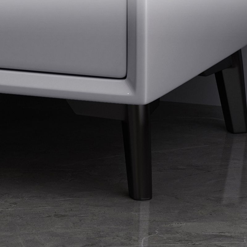 Comodino da letto antico notturno contemporaneo con gambe