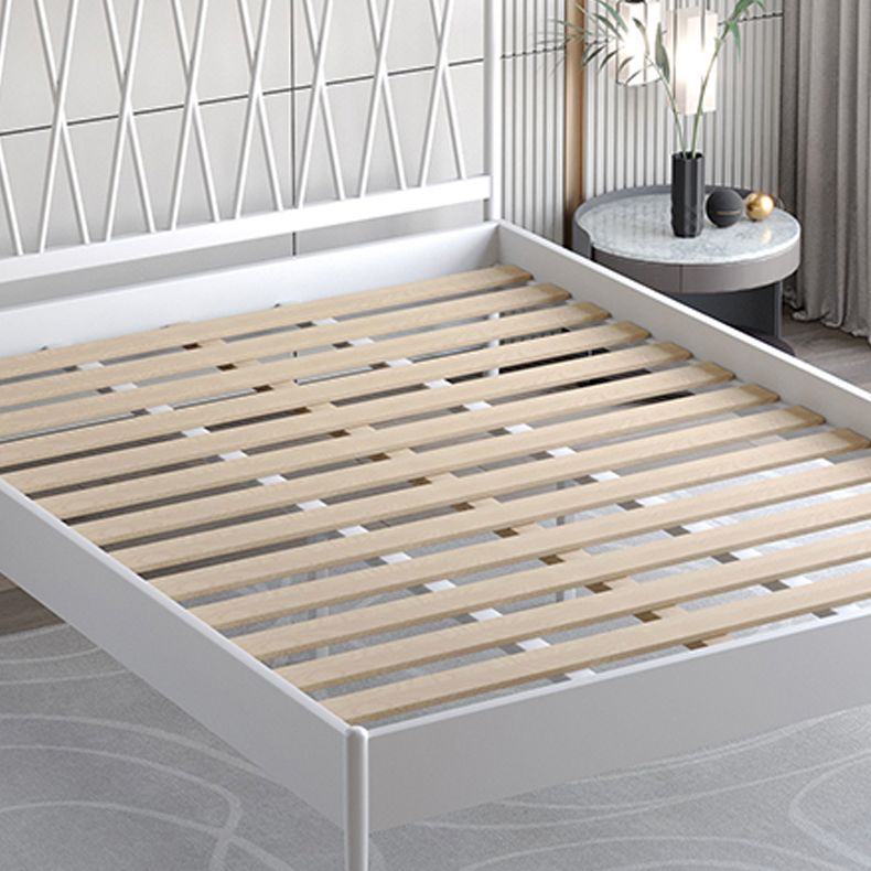 47,24 "Höhen Metallrahmen Standardbett mit Rechteck Open-Frame-Kopfteil