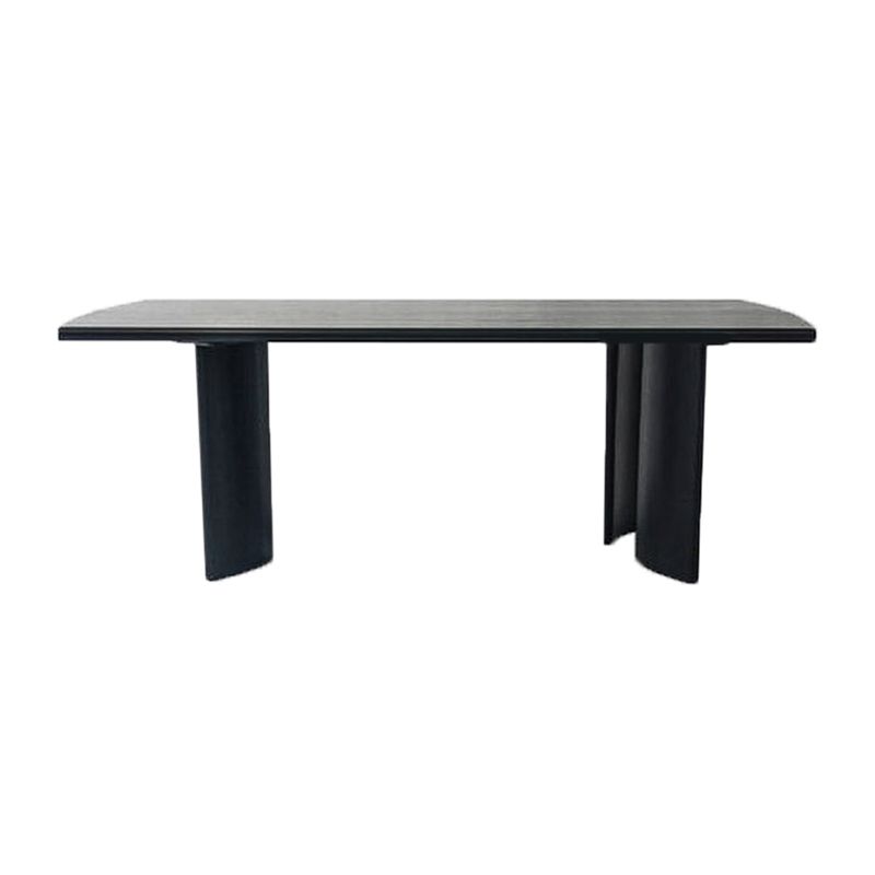 Modern Rectangle Solid Wood Dining Table Tripod Base Dining Table Clearhalo 'Dining Tables & Seating' 'Dining Tables' 'dining_table' 'furn' 'furn_dining_table' 'Furniture' 'Kitchen & Dining Furniture' 1200x1200_83aa091d-d5db-46f3-a64b-ff25c1e75cd1