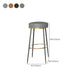 Glam Style Bar Stool Backless Leather Counter Stool for Bristol