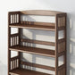 Standard Shelf Bookcase With Rectangular Shelves Wooden Bookshelf Clearhalo 'Bookcases' 'Furniture' 'furniture_bookcases' 'Office Furniture' 1200x1200_83b07e95-1313-46d5-967a-c13584d0bcf3