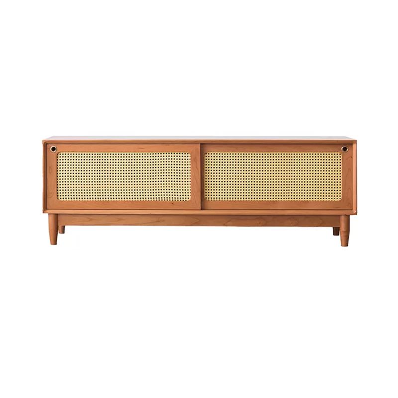 Mobile TV in legno massello Console TV scandinava per soggiorno