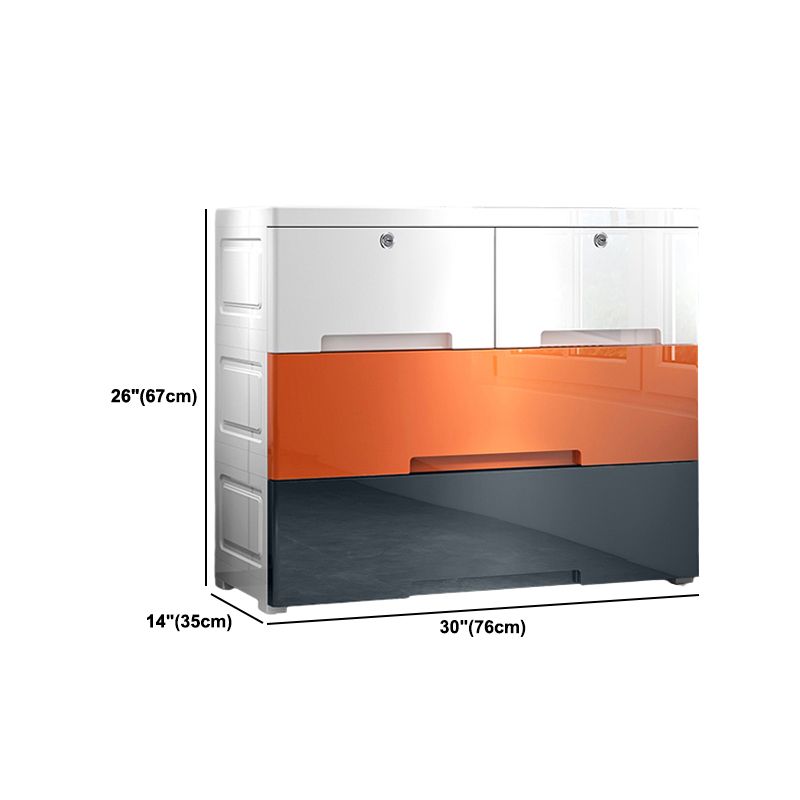 Plastic Storage Cabinet With Drawer Non-Hanging Armoire With Legs