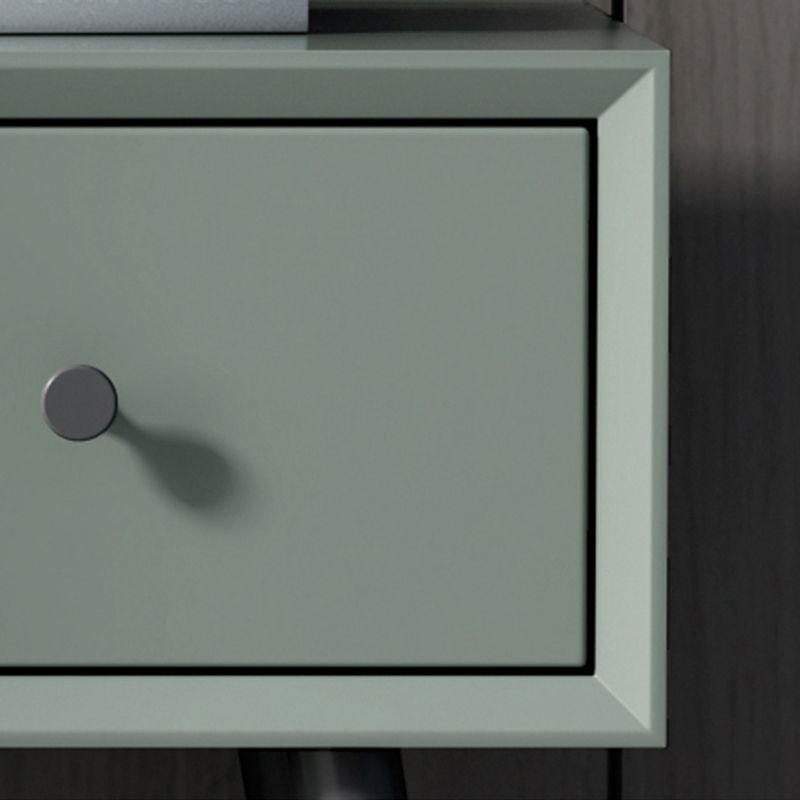 Hedendaagse houten ijdelheid make -uptafel set 3 ladekapida