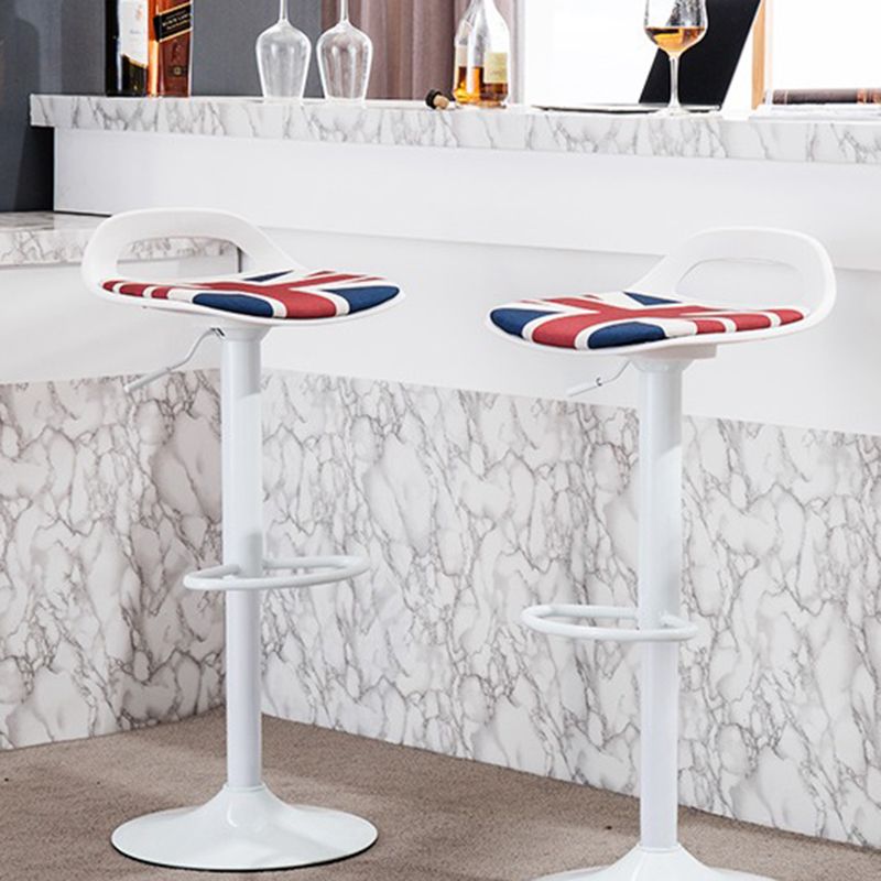 Industrial Style Bar Chair with Swivel Adjustable Height Metal Leg for Counter Bar Clearhalo 'Bar Furniture' 'Bar Stools' 'bar_stools' 'furn' 'furn_bar_stools' 'furniture_bar_stools' 'Kitchen & Dining Furniture' 'kitchen&dining_furn' 'kitchen' 'kitchen_furn' Furniture' 1200x1200_83b8710d-40c5-45e6-98f5-8a34d3d64932