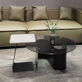 Tavolino astratto moderno tavolino in legno in legno tavolo da caffè