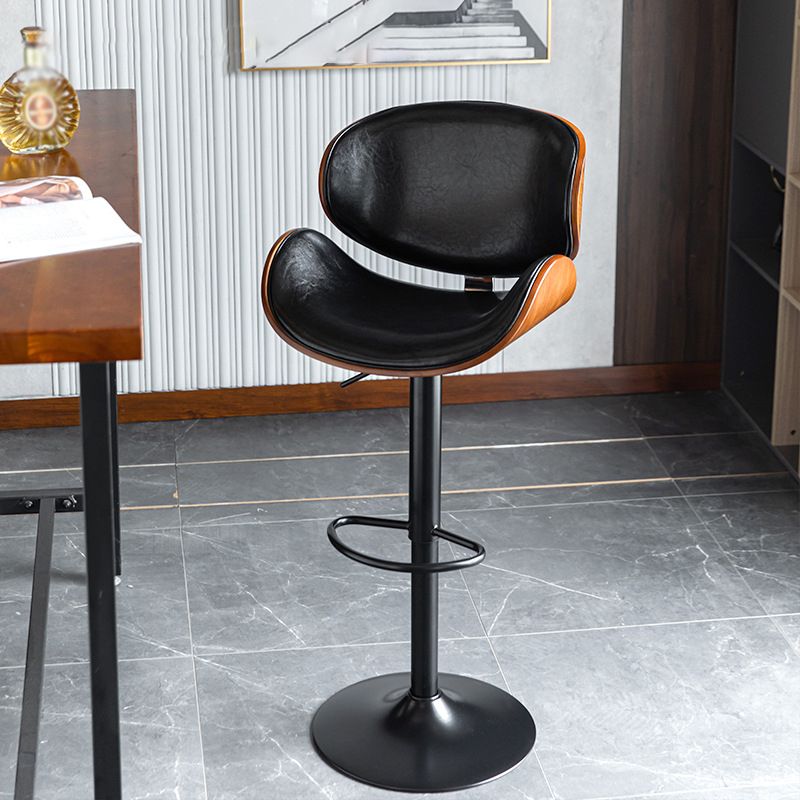 Scandinavian Adjustable Height Metal Counter Stools Wood Low Back Bar Stools (Set of 2) Clearhalo 'Bar Furniture' 'Bar Stools' 'bar_stools' 'furn' 'furn_bar_stools' 'furniture_bar_stools' 'Kitchen & Dining Furniture' 'kitchen&dining_furn' 'kitchen' 'kitchen_furn' Furniture' 1200x1200_83b8be49-71d6-49db-b11d-109f55897daf