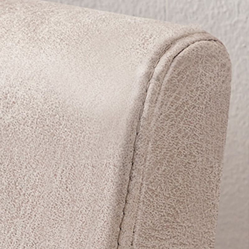 Divano in leatine in finto 23,62 "d x 27,55" divano a braccio quadrato per soggiorno