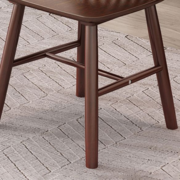 Minimalist Solid Wood Dining Set with Rubberwood Wood Dining Table and Chairs Clearhalo 'Dining Room Sets' 'Dining Tables & Seating' 'dining_room_set' 'furn' 'furn_dining_room_set' 'Furniture' 'furniture_dining_room_set' 'Kitchen & Dining Furniture' 'kitchen&dining_furn' 'kitchen' 1200x1200_83b9eb4d-8977-4a51-9e18-fc1731b76fbd