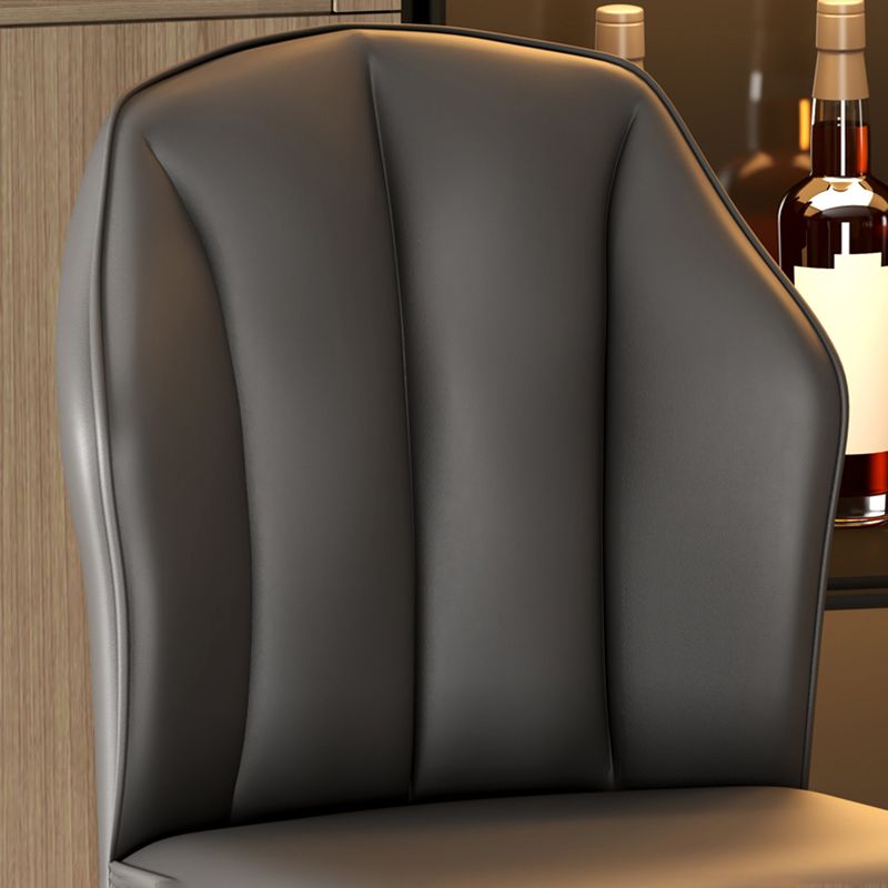 Nordic Chairs Dining Armless Chair for Kitchen with Metal Legs Clearhalo 'Dining Chairs' 'Dining Tables & Seating' 'dining_chair' 'furn' 'furn_dining_chair' 'Furniture' 'furniture_dining_chair' 'Kitchen & Dining Furniture' 1200x1200_83c57c12-4983-435f-bd7d-7a48c28631dc