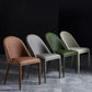 Contemporary Design Armless Solid Back Side Chairs Leather Dining Chairs for Home Clearhalo ' kitchen&dining_furn' 'Dining Chairs' 'Dining Tables & Seating' 'dining_chair' 'furn' 'furn_dining_chair' 'Furniture' 'furniture_dining_chair' 'Kitchen & Dining Furniture' 'kitchen' 1200x1200_83c5c675-c2d3-41f4-a040-8c934261d91e