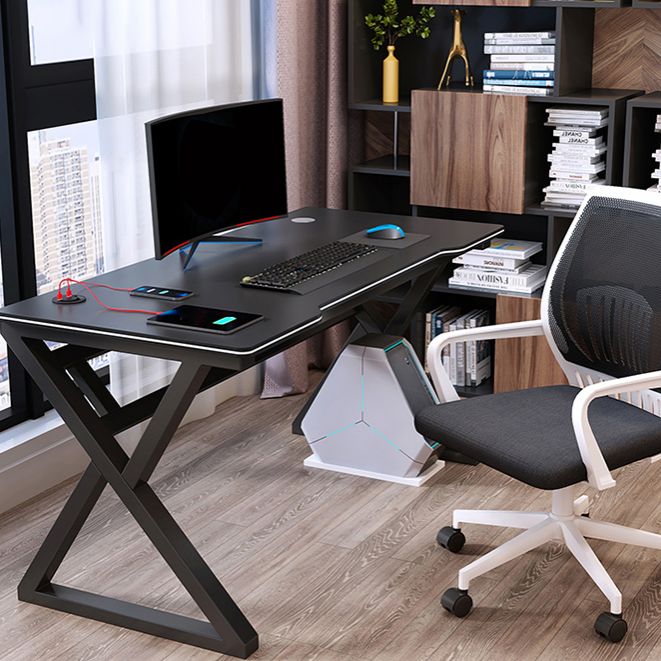 Escritorio moderno de juego de 23 pulgadas de ancho escritorio de madera rectangular de la oficina