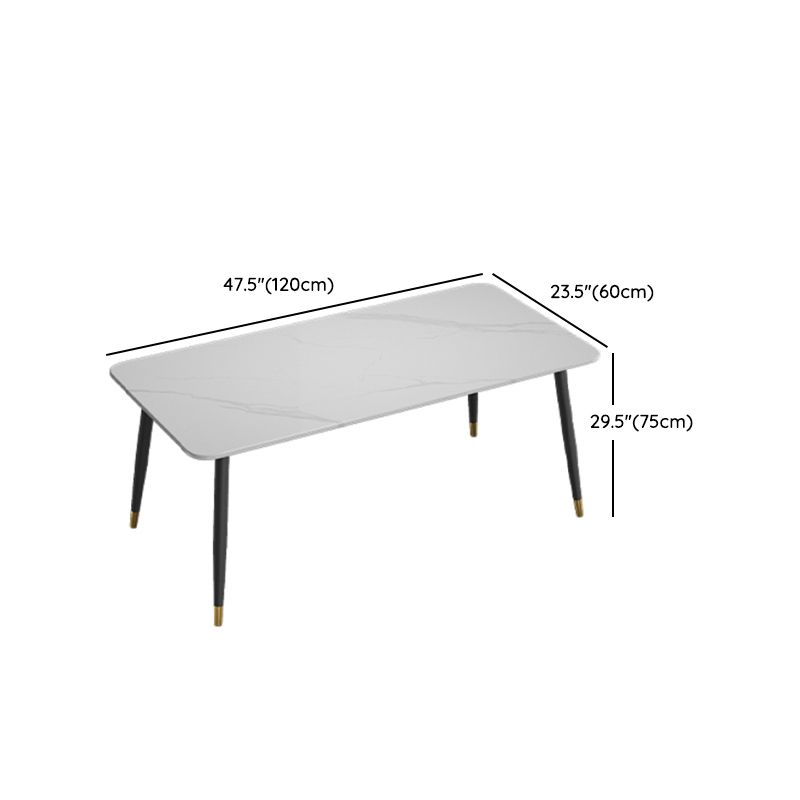 Mesa de comedor de rectángulo de piedra moderna 1/2/5/7 piezas de comedor juego para sala de estar