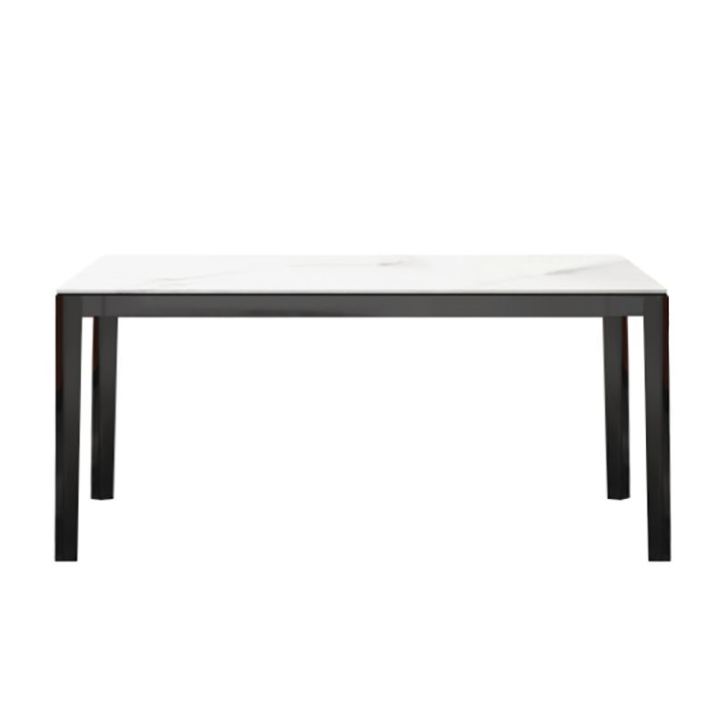 Medieval Modern Sintered Stone Dining Table Rectangle Indoor Table with 4 Legs Clearhalo 'Dining Tables & Seating' 'Dining Tables' 'dining_table' 'furn' 'furn_dining_table' 'Furniture' 'furniture_dining_table' 'Kitchen & Dining Furniture' 1200x1200_83d0e2a9-f238-42ec-8e5e-76febba00ccf