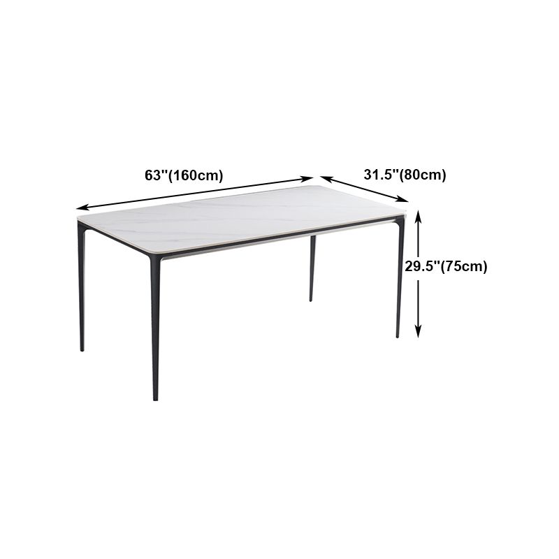 Contemporary 1/4/6/7 Pieces Dining Set Sintered Stone Dining Room Set Clearhalo 'Dining Room Sets' 'Dining Tables & Seating' 'dining_room_set' 'furn' 'furn_dining_room_set' 'Furniture' 'furniture_dining_room_set' 'Kitchen & Dining Furniture' 'kitchen&dining_furn' 'kitchen' 1200x1200_83d46004-8f26-453e-aa35-1e219076dc1e