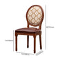 Solid Wood Country Style Dining Chair Matte Finish King Louis Back Side Chair Clearhalo ' kitchen&dining_furn' 'Dining Chairs' 'Dining Tables & Seating' 'dining_chair' 'furn' 'furn_dining_chair' 'Furniture' 'furniture_dining_chair' 'Kitchen & Dining Furniture' 'kitchen' 1200x1200_83d63af7-abac-4774-b52d-7d27b7a5505c