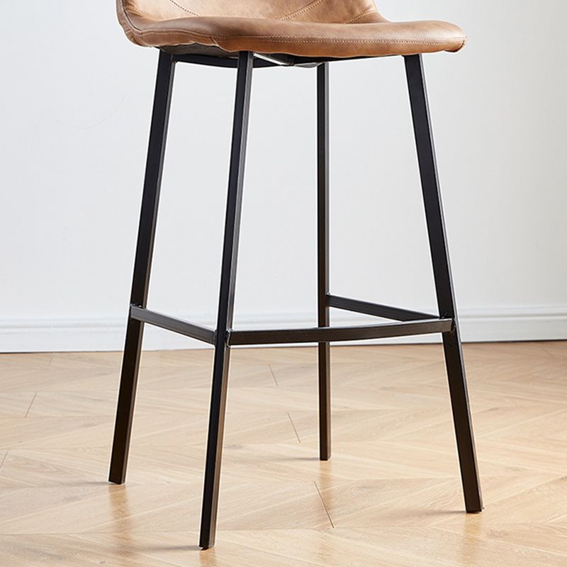 Nordic Style Round Bar-stool Metal Counter Bar Stool for Restaurant Clearhalo 'Bar Furniture' 'Bar Stools' 'bar_stools' 'furn' 'furn_bar_stools' 'Furniture' 'furniture_bar_stools' 'Kitchen & Dining Furniture' 1200x1200_83d74cc4-1fd3-4391-a929-a05110bb5294