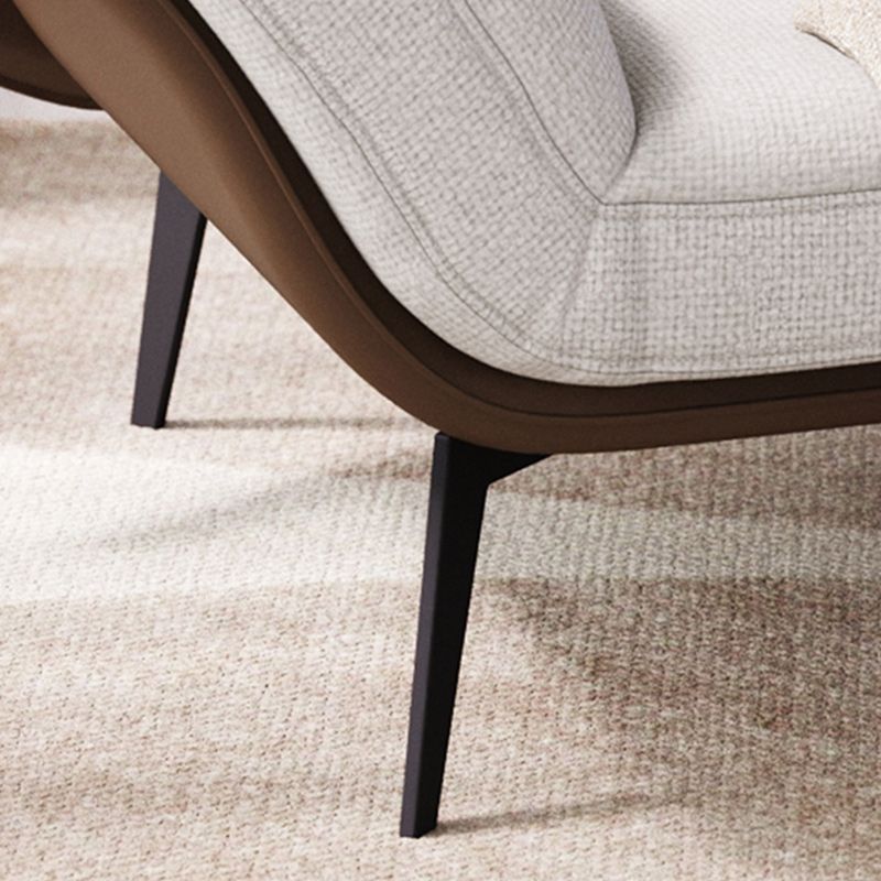 Mid-Century Modern Accent Armchair Flared Arms Fabric Armchair Clearhalo 'Accent Chairs' 'accent_chairs' 'Chairs & Seating' 'furn' 'furn_accent_chairs' 'Furniture' 'Living Room Furniture' 1200x1200_83d7a664-8d6c-4844-9ae9-440c11b9b6bf