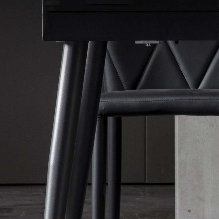 Modern Style Kitchen Sintered Stone Dining Set with Drop Leaf Dining Room Table Set Clearhalo 'Dining Room Sets' 'Dining Tables & Seating' 'dining_room_set' 'furn' 'furn_dining_room_set' 'Furniture' 'furniture_dining_room_set' 'Kitchen & Dining Furniture' 'kitchen&dining_furn' 'kitchen' 1200x1200_83db0843-d51f-40f3-849c-f066db295c5d