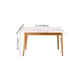 Contemporary White Rectangle Shape Table Sintered Stone Standard Dining Table for Kitchen Clearhalo ' dining_table' 'Dining Tables & Seating' 'Dining Tables' 'furn' 'furn_dining_table' 'Furniture' 'furniture_dining_table' 'Kitchen & Dining Furniture' 'kitchen&dining_furn' 'kitchen' 'kitchen_dining_table' 1200x1200_83dd1b91-66dc-476f-89e6-a0633a6422cf