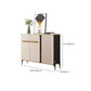 Modernism Sideboard 2 Drawers Server Cabinet with Storage for Dining Room Clearhalo 'buffet_sideboard' 'Buffets & Sideboards' 'furn' 'furn_buffet_sideboard' 'Furniture' 'Kitchen & Dining Furniture' 1200x1200_83df2fb7-d023-4f70-ae71-84e9e3ffbc12