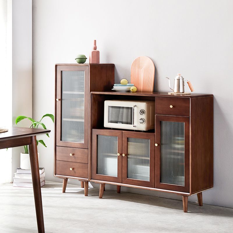 Armadio per accento in vetro in vetro MODERNO MODERNO MODERSO MOTORE CON I DRUCI