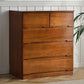 Brown Solid Wood Accent Chest with Drawers 16.92" Wide Contemporary Chest