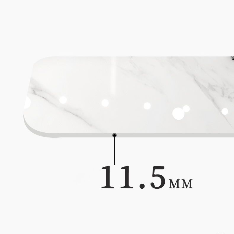 Tavolo da pranzo tradizionale a 4 gambe mobili in pietra per sala da pranzo