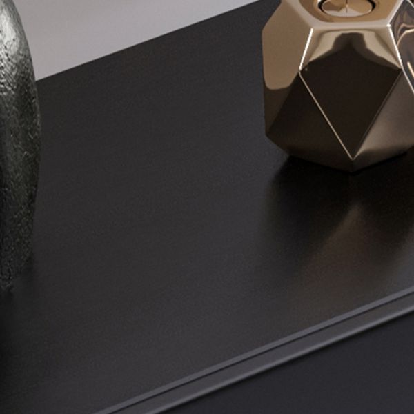 Moderno semplice in ferro sideboard a strisce vetro armadi server per soggiorno per soggiorno