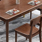 Luxury Walnut Table for Restaurant Rectangle Wooden Dining Table with 4 Legs Clearhalo ' dining_table' 'Dining Tables & Seating' 'Dining Tables' 'furn' 'furn_dining_table' 'Furniture' 'furniture_dining_table' 'Kitchen & Dining Furniture' 'kitchen&dining_furn' 'kitchen' 'kitchen_dining_table' 1200x1200_83e9d901-d3e3-4183-905d-8b24a1bfe000