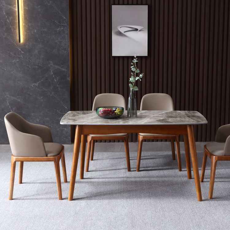 Wood Industrial Dining Chair with Color Cushion Solid Chair for Dining Room Clearhalo ' kitchen&dining_furn' 'Dining Chairs' 'Dining Tables & Seating' 'dining_chair' 'furn' 'furn_dining_chair' 'Furniture' 'furniture_dining_chair' 'Kitchen & Dining Furniture' 'kitchen' 1200x1200_83ea95b8-09e4-47a2-a60b-d1a7aecbc506