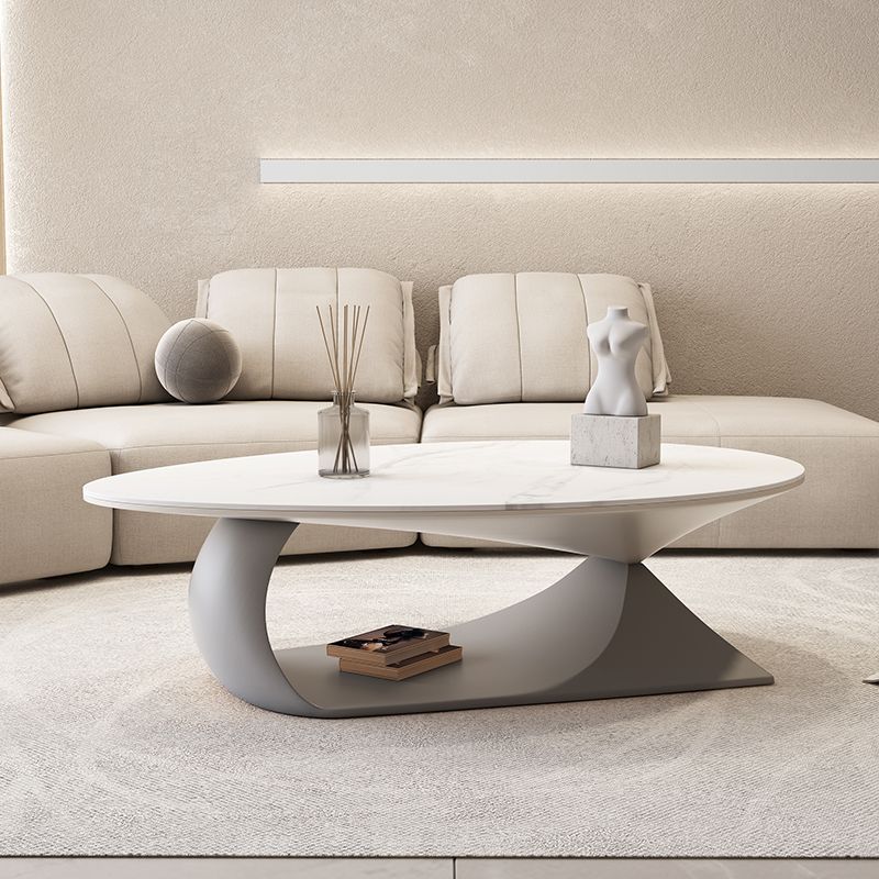 Modern Abstract Coffee Table Slate Geometric Coffee or End Table Clearhalo 'Coffee & Accent Tables' 'Coffee Tables' 'coffee_tables' 'furn' 'furn_coffee_tables' 'Furniture' 'Living Room Furniture' 1200x1200_83ec19f5-8769-4e01-be3f-c36265a53d28