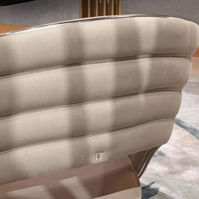 Metal contemporaneo e sedia da pranzo appesante