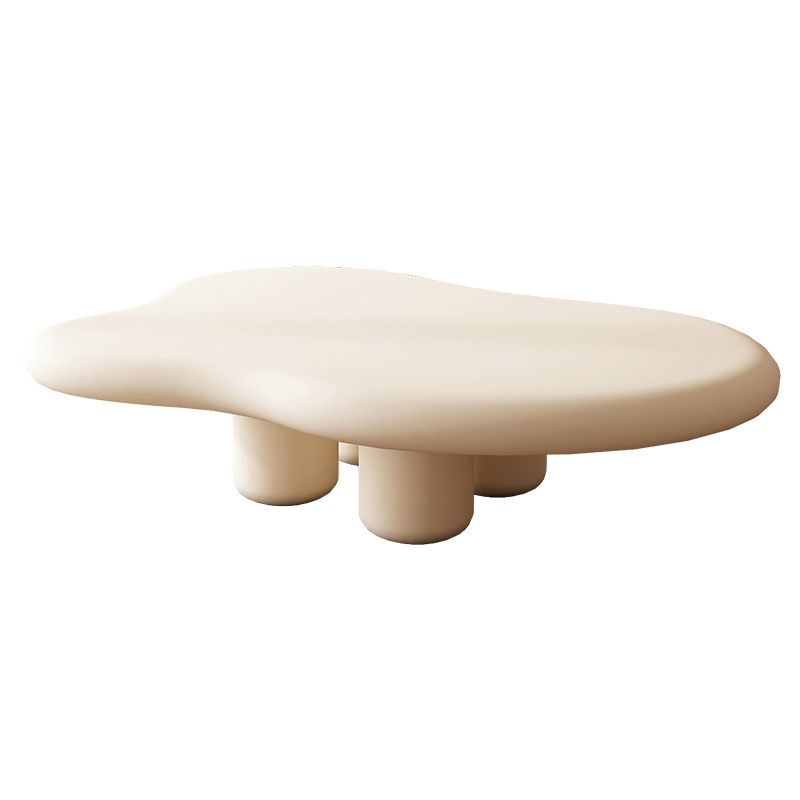 Table basse scandinave à 3 pieds, forme libre, table basse en bois pour la maison