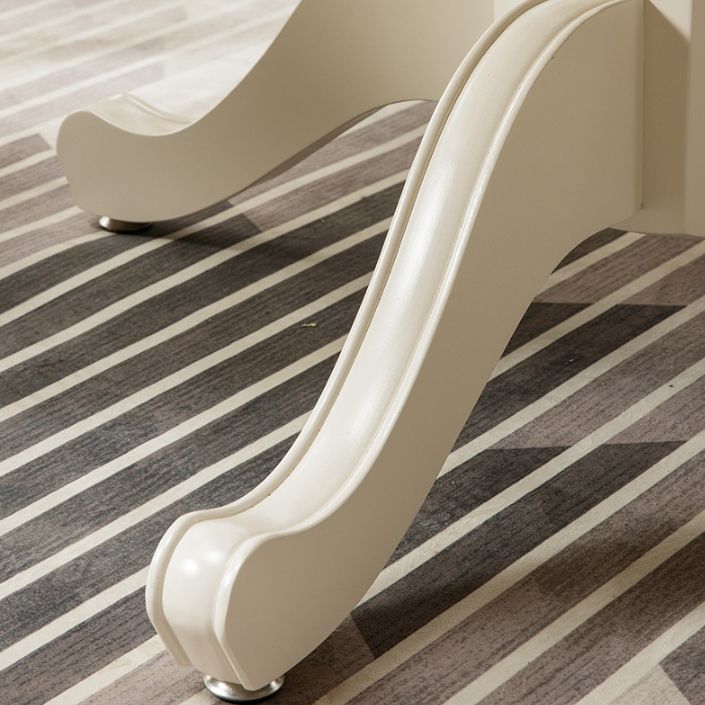 Mesa de comedor redonda de madera maciza Mesa de cocina contemporánea para comedor