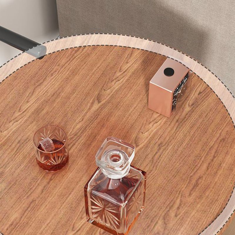 Black Metal 3 Legs Side Table Modernistic Sofa Side Accent Table with Shelf Clearhalo 'Coffee & Accent Tables' 'End & Side Tables' 'end_side_tables' 'furn' 'furn_end_side_tables' 'Furniture' 'Living Room Furniture' 1200x1200_83f1e51b-000c-43f9-b874-f29149e7afa6