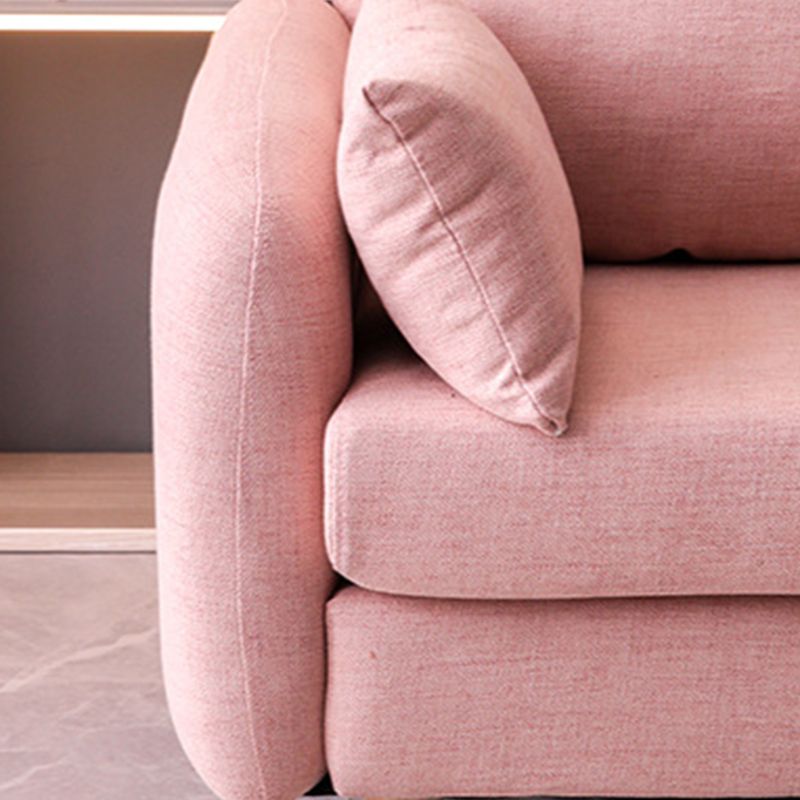 Scandinavian Loveseat with Two Pillow Back and Storage for Apartment Clearhalo 'Furniture' 'furniture_sofas' 'Living Room Furniture' 'Sofa' 'sofas' 1200x1200_83f1f87b-f7f7-4a8f-91d1-40bc727030dd