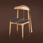 Contemporary Wood Dining Side Chair Open Back Dining Chair with Walnut Legs Clearhalo ' kitchen&dining_furn' 'Dining Chairs' 'Dining Tables & Seating' 'dining_chair' 'furn' 'furn_dining_chair' 'Furniture' 'furniture_dining_chair' 'Kitchen & Dining Furniture' 'kitchen' 1200x1200_83f3c470-ce17-44f2-84d1-1f676665f5d1