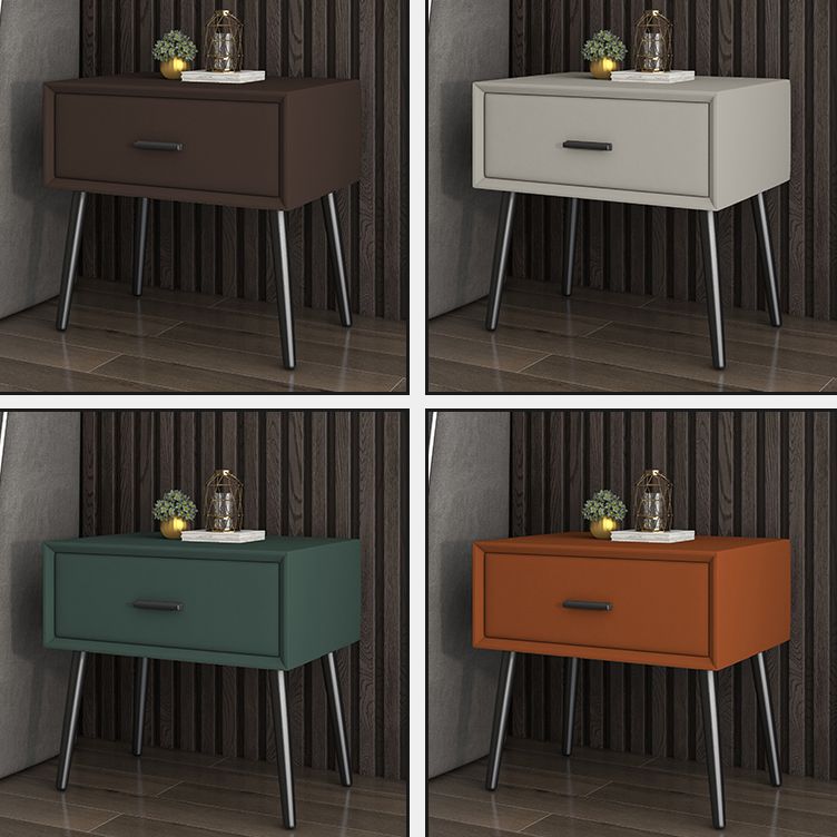 Contemporary Bed Nightstand Solid Wood Bedside Cabinet with Drawer Clearhalo 'Bedroom Furniture' 'furn' 'furn_night_stand' 'Furniture' 'night_stand' 'Nightstands' 1200x1200_83f53797-19d8-45d4-96dc-24a8bf13e600