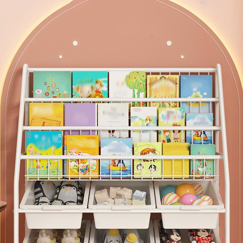 Les étagères de bibliothèque standard à dos fermé en métal comprenaient une bibliothèque pour la salle d'étude