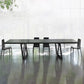 Industrial Pine Wood Table for Restaurant Rectangle Dining Table with Double Pedestal Base Clearhalo ' dining_table' 'Dining Tables & Seating' 'Dining Tables' 'furn' 'furn_dining_table' 'Furniture' 'furniture_dining_table' 'Kitchen & Dining Furniture' 'kitchen&dining_furn' 'kitchen' 'kitchen_dining_table' 1200x1200_83fbe84f-8e60-49e8-9e0d-83b7a573f942