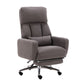 Fauteuil de direction moderne sans bras, repose-pieds inclus, chaise de direction pour le bureau