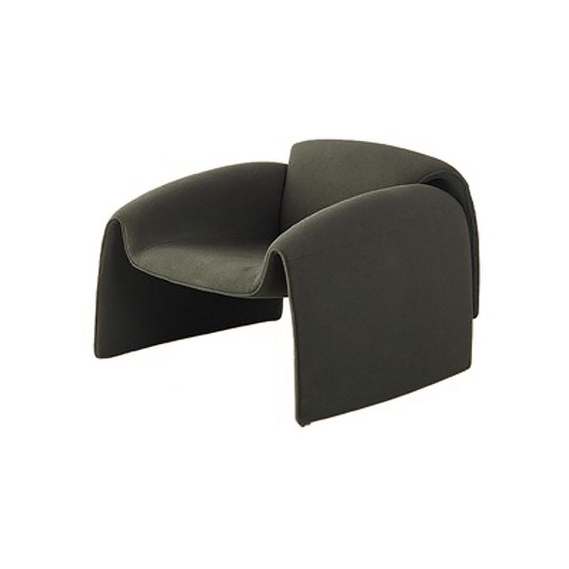 28.35 "幅のスカンジナビアスタイルのシングルソファチェアポリエステルアームチェアベッドルーム用