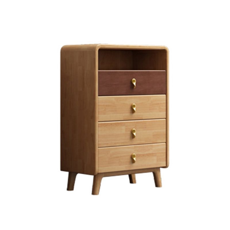Modern & Contemporary Chest Rubberwood with Drawer Rectangle Accent Chest Clearhalo 'Cabinets & Chests' 'cabinets_chests' 'furn' 'furn_cabinets_chests' 'Furniture' 'Living Room Furniture' 1200x1200_83ff83cf-065b-4d15-b262-d9405e68348e