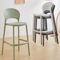 Modern Low Back Bar Stool Plastic Footrest Stackable Counter Stool Clearhalo 'Bar Furniture' 'Bar Stools' 'bar_stools' 'furn' 'furn_bar_stools' 'Furniture' 'Kitchen & Dining Furniture' 1200x1200_8403ebe1-dd5d-4e46-bd8e-b156de893153