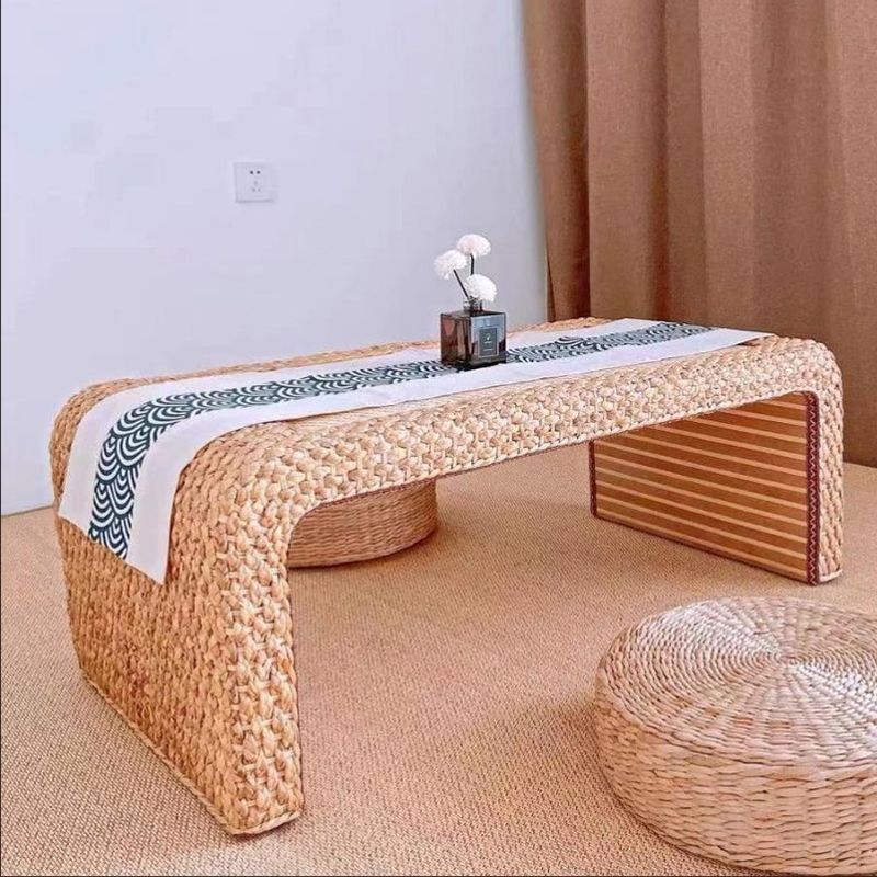 17.72 inch Wide Scandinavian Style Coffee Cocktail Table Wooden Coffee Table