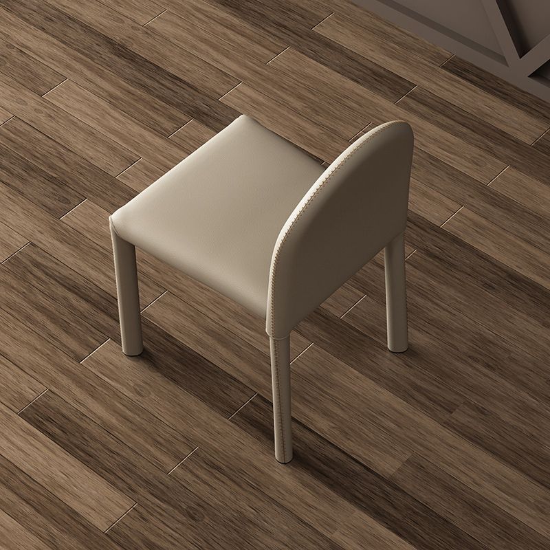 Contemporary Style Dining Chair Kitchen Armless Side Chair with Metal Legs Clearhalo ' kitchen&dining_furn' 'Dining Chairs' 'Dining Tables & Seating' 'dining_chair' 'furn' 'furn_dining_chair' 'Furniture' 'furniture_dining_chair' 'Kitchen & Dining Furniture' 'kitchen' 1200x1200_8406d553-d60a-42d9-b8ee-52479f78edae